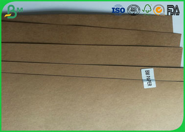 350gsm Three - Dimensional Solid Board Brown Kraft Liner Paper Wood Pulp Material