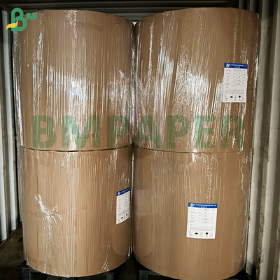 70g 80g BPA Free Thermal Paper Jumbo Rolls Raw Material For POS Label Printing
