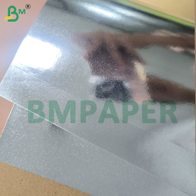 Shiny Silver Metallic Paper Sheets 235g 275g 66 X 90cm For Cosmetics Packaging