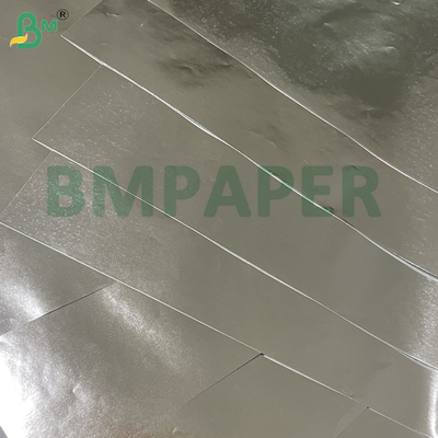 70gsm High Strength Printable Food grade Silver Aluminium Paper For Packaging Hamburger Cookies