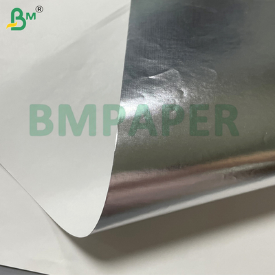 70gsm High Strength Printable Food grade Silver Aluminium Paper For Packaging Hamburger Cookies