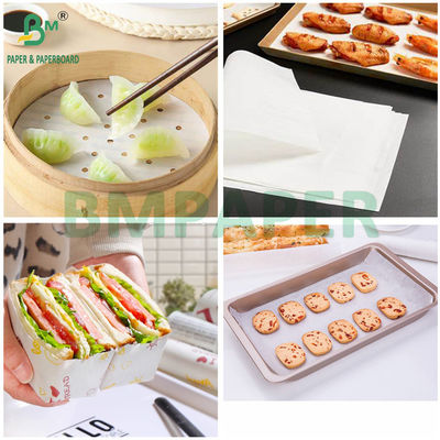 Anti-sticking 35grs 40grs 45grs Food Wrapping Paper Bleached for Baking