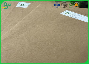 FSC Certified 250gsm - 850gsm High Grade Imported Paper Solid Board , Brown Kraft Paper