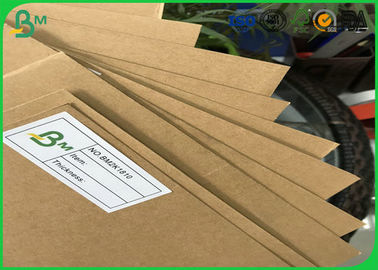 FSC Certified 250gsm - 850gsm High Grade Imported Paper Solid Board , Brown Kraft Paper