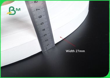 Eco - Friendly 10mm - 600mm Width 60GSM 120GSM White Food Grade Paper