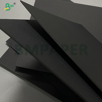 350gsm Double Side Black Kraft Paper 8.5 X 11'' Sheet For Scrapbook Craft