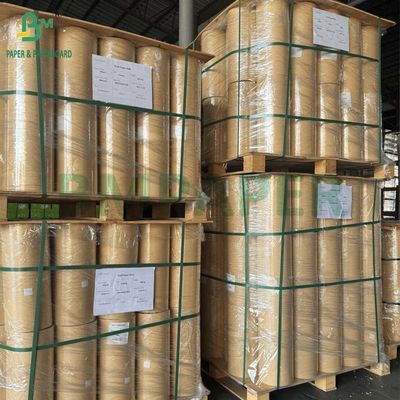 60g 70g Strong Tensile Strength Ribbed Kraft Paper for High End Packaging