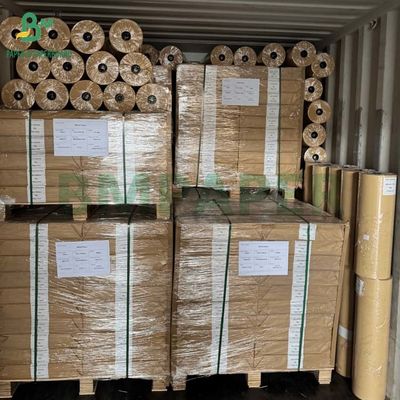 60g 70g Strong Tensile Strength Ribbed Kraft Paper for High End Packaging