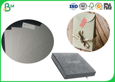 FSC Certificated 1.0mm Or Other Thickness Grey Chopboard , Grey Carton Boxes