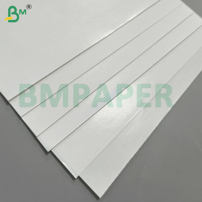 C1S White Paper Coated One Side Label Face Material For Bottle & Glass Labels