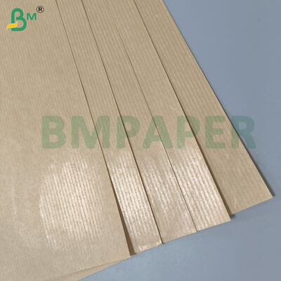 Brown Unbleached MG Ribbed Kraft Paper 40 - 100gsm For Sacks & Bags