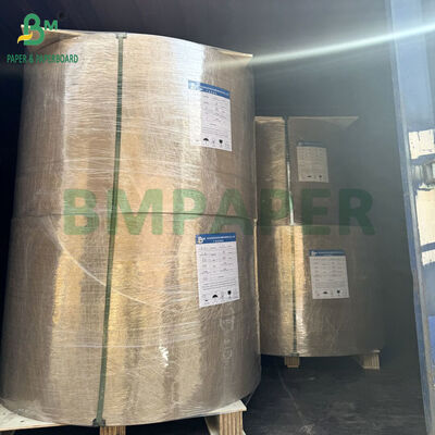 65gsm 70gsm Wet Strength Silver Metalized Paper For Beer Label Printing 500mm Width
