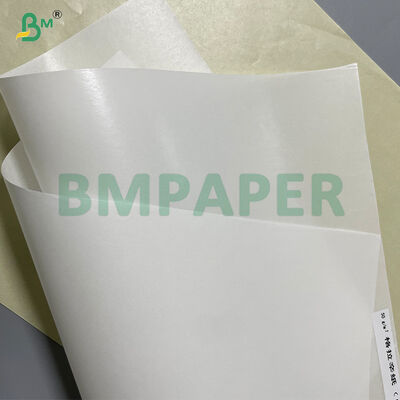 35gsm High Temperature Resistance Bleached Glassine Paper for food Packing / liner