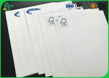 Smoothy Surface 200 - 450g Glossy C1S Ivory Paper With FSC Certification For Makng Name Cards