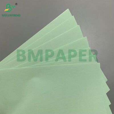 Green 56gsm 75gsm Blank Carbonless Paper  Black Image For Receipt Books