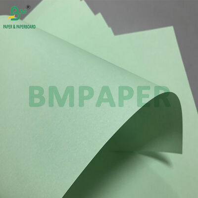Green 56gsm 75gsm Blank Carbonless Paper  Black Image For Receipt Books