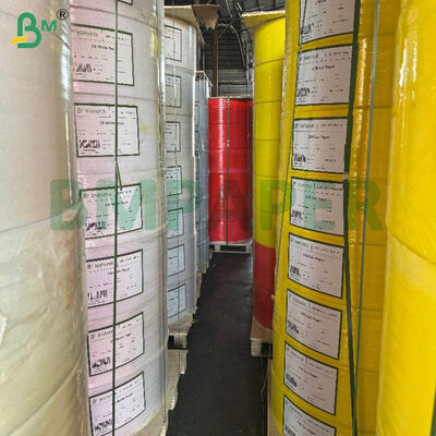 8.5in 9.5in CB CFB CF Carbonless Paper, 55gsm 60gsm NCR Rolls For Continuous Computer Paper