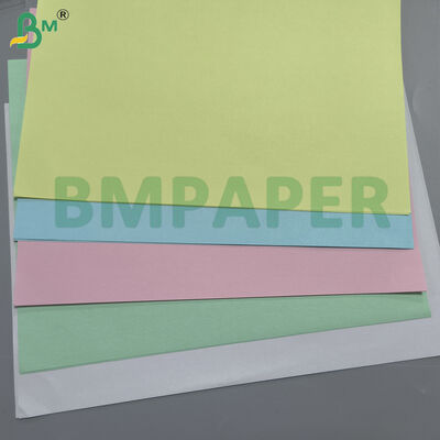 NCR Paper Carbonless Copy Paper Roll with 100% Virgin Fibres, 48gsm - 80gsm Basis Weight, and CB CFB CF Coating