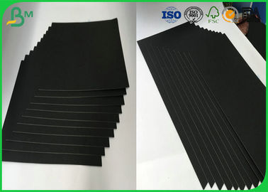 FSC Certificted 120g - 400g Cardboard Paper Roll / Uncoated Black Card Board For Printing Name Cards