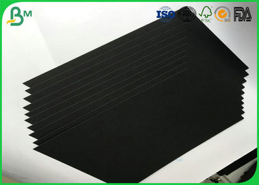 FSC Certificted 120g - 400g Cardboard Paper Roll / Uncoated Black Card Board For Printing Name Cards