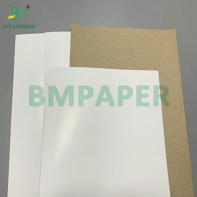 High Strength 325g 365g CKB White Coated Brown Kraft Board For Packaging Box Making