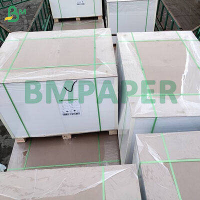 White Lined White Chipboard With Double Sided Coated Surfaces 900gsm