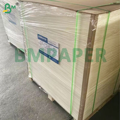 White Lined White Chipboard With Double Sided Coated Surfaces 900gsm
