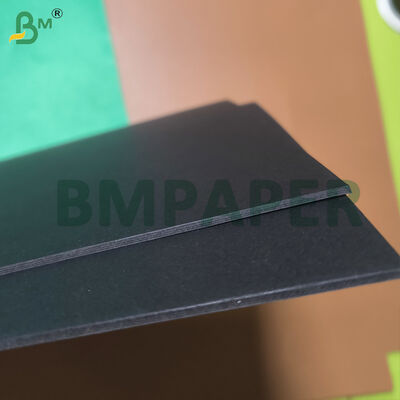 Solid Black Cardstock 1mm 1.5mm Full Matte Black For High End Packaging