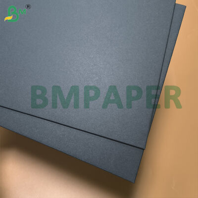 Solid Black Cardstock 1mm 1.5mm Full Matte Black For High End Packaging