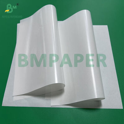 40gsm +15PE White Grease Proof PE Coated Paper For Food Package 70cm 80cm