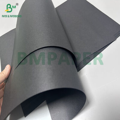 80gsm 100gsm Uncoated Solid Black Paper For Shopping Bags 31 x 43inches