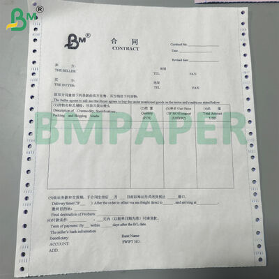 55gsm 65gsm Milti - part Forms Paper Top Middle Bottom Sheet Clear Printing