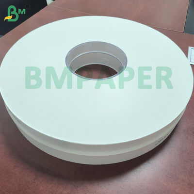 Light Weight White Or Custom Printing Wrapping Paper Slitted Rolls For Individual Straw Wrap