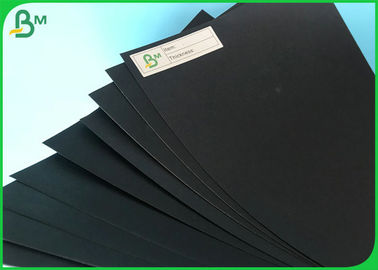 Single Side Coated Black Book Binding Board 300g Cardboard In Sheet Or Roll