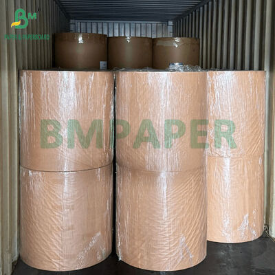 White Greaseproof Food Grade Paper Jumbo Roll 40GSM 45GSM for Flexo Printing