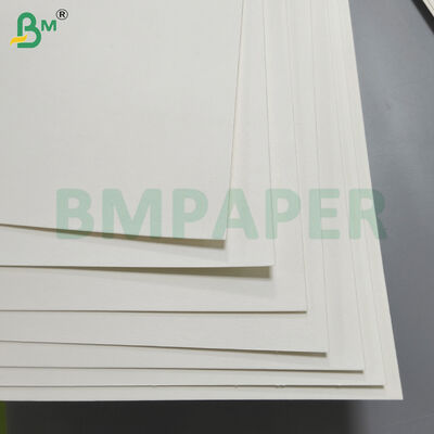 PET Coating Dining Plate Paper Material White Color Food Tray Paper