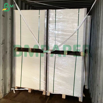 PET Coating Dining Plate Paper Material White Color Food Tray Paper