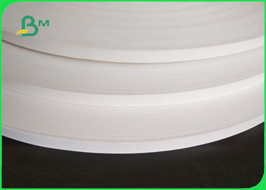 FDA Certified Biodegrable White Food Grade Paper Roll 60GSM 120GSM For Paper Straw Making