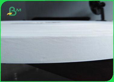 120GSM Biodegradable Food Grade Paper Roll / Environmental White Paper For Paper Straw