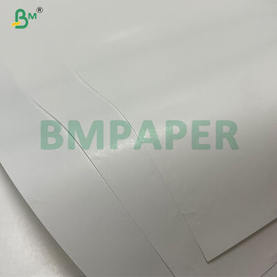 One Side High Gloss Tear Resistant Wet Strength Label Paper 
