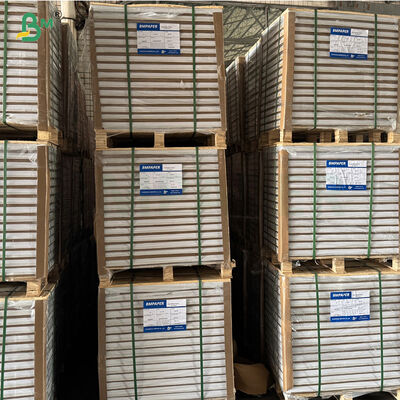 One Side High Gloss Tear Resistant Wet Strength Label Paper 
