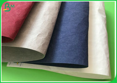 Eco - Friendly Metallized Roll 0.55mm Washable Kraft Paper With 150cm