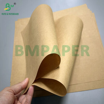 80gsm 90gsm Uncoat Brown Kraft Paper For Food Wrapping Bags 1000mm 1100mm