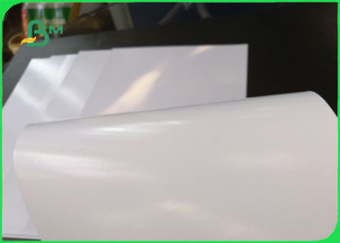 115gsm 160gsm Gloosy Inkjet Printing Bright white Coated Paper 24inch * 30m