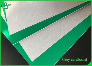 1.2mm Folding Resistant One Side Coated Green Grey Cardboard In Sheet