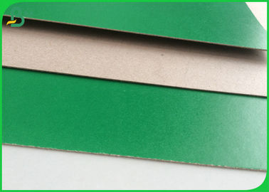 FSC Certificated Grey Chipboard / Coating One Side Grey One Side Green Paper Carboard