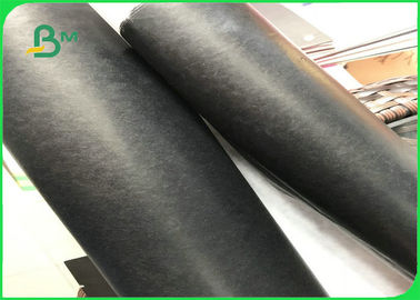 100% Safe Biodegradable 80gsm 135gsm Printed Black Food Grade Paper Roll For Making Paper Straws