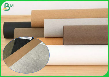 Tear Resistant Eco - Friendly 0.3mm 0.55mm Colorful Washable Kraft Paper For DIY Bags