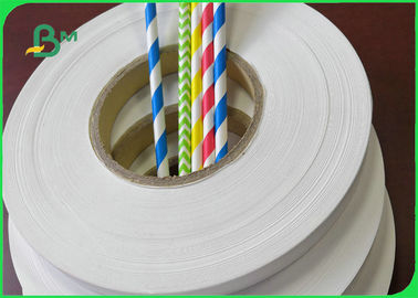 Custom Printed Colors FDA Approved Drinking Straw Paper For Coffee Straws