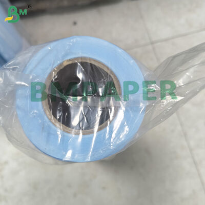 Bright Blue Color Dual Sided Paper Roll 80gsm for Architectural